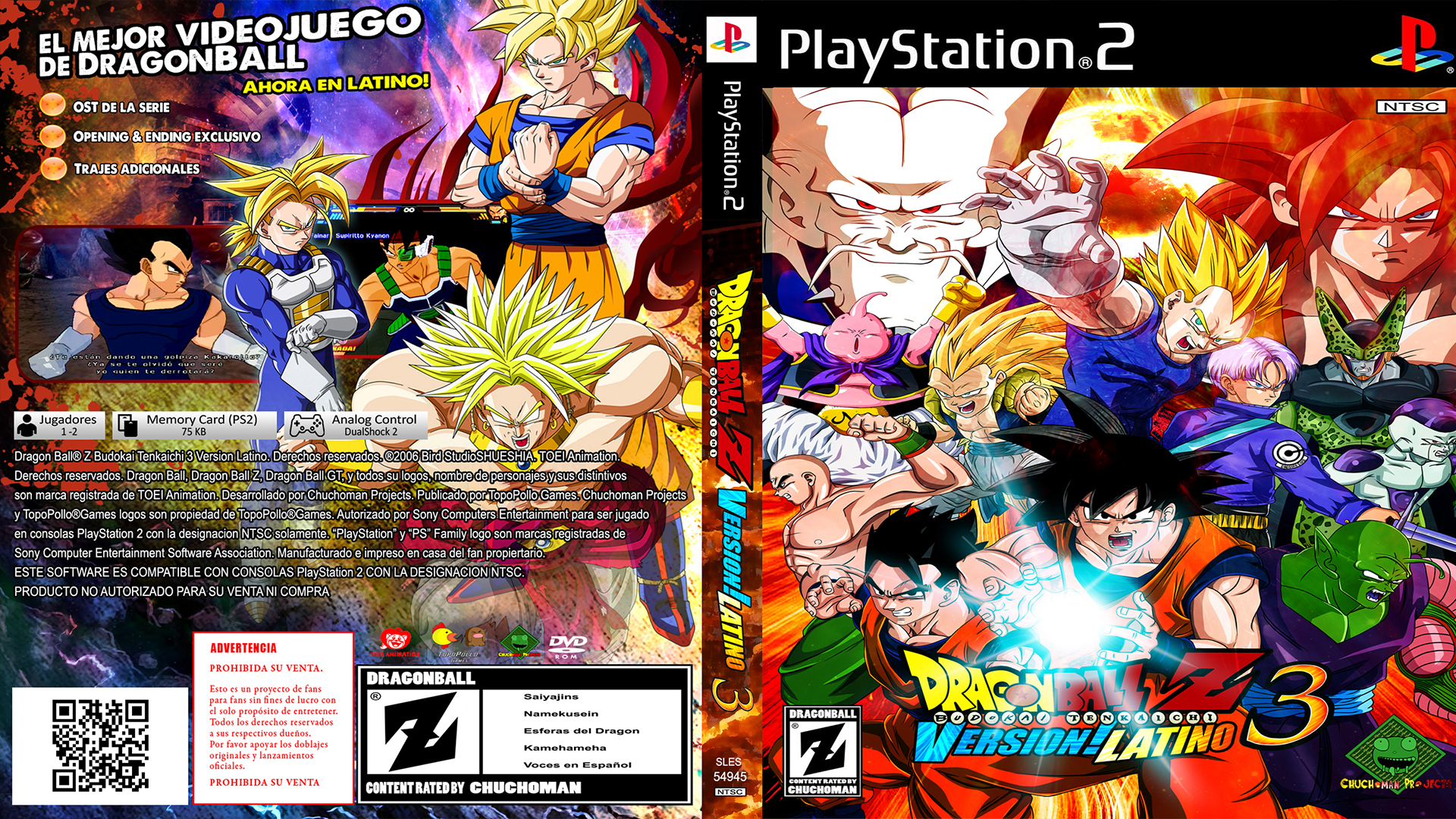 Tenkaichi 3 Version Latino