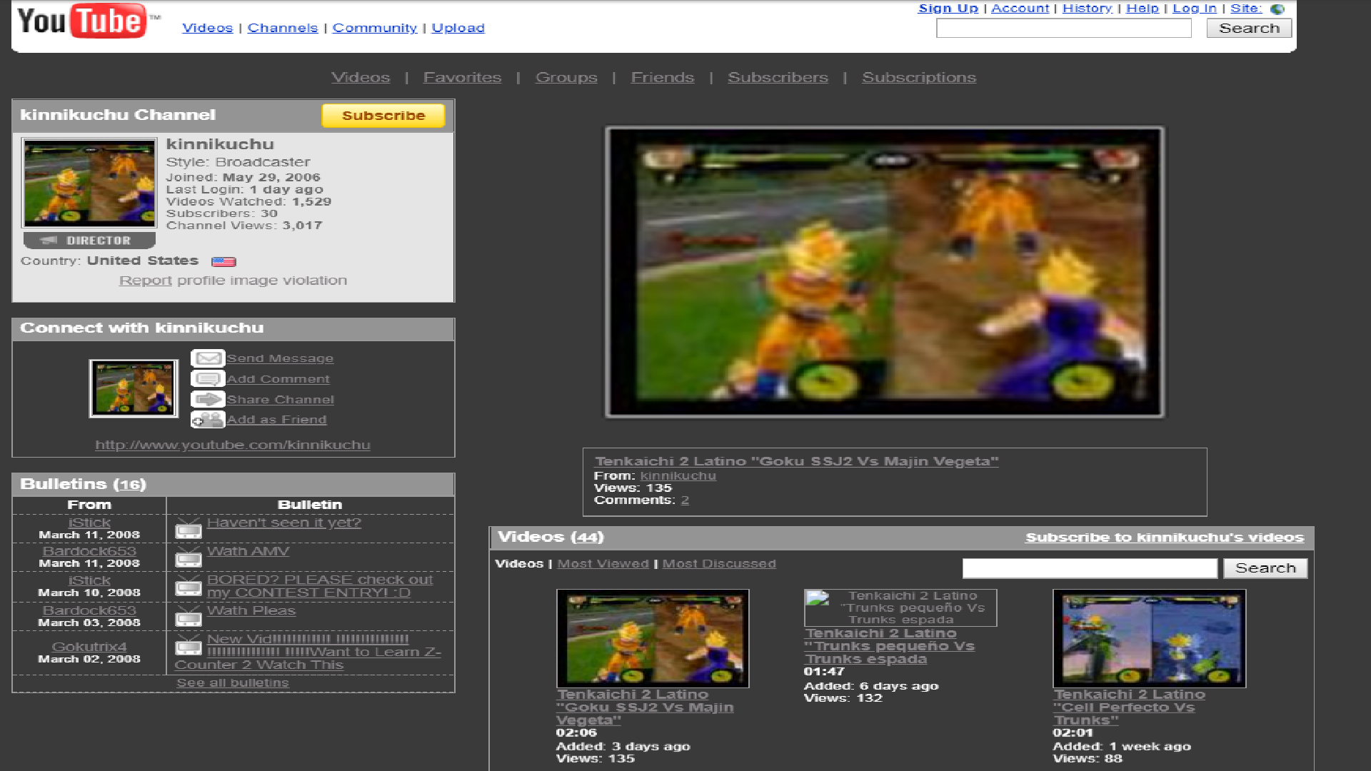 Kinnikuchu YouTube
